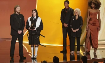 Eilish says 'no one is illegal on stolen land' after Grammys win