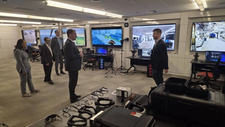 Minister Andonovski meets representatives of U.S. cybersecurity sector