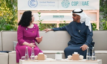 Presidentja e Kosovës, Osmani për vizitë zyrtare në Emiratet e Bashkuara Arabe