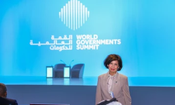 Сиљановска Давкова на World Governments Summit 2026 во Дубаи - глобална платформа за дијалог, идеи и визии за иднината на управувањето