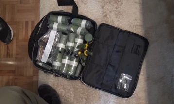 Приведено лице од Велешта, во возилото во кое се наоѓал пронајдени дрога, оружје и муниција