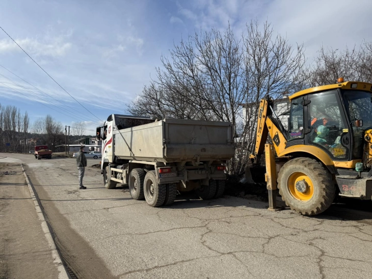 Започна реконструкцијата на улицата „Индустриска“ во Делчево со инвестиција од над 20 милиони денари