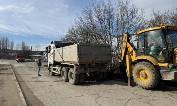 Започна реконструкцијата на улицата „Индустриска“ во Делчево со инвестиција од над 20 милиони денари