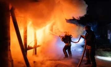 Dy gra janë lënduar në një sulm masiv me dronë gjatë natës mbi Odesa