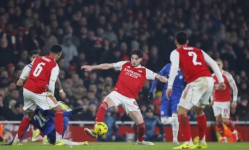 Arsenal celebrate first final in six years, 'It's just magical'
