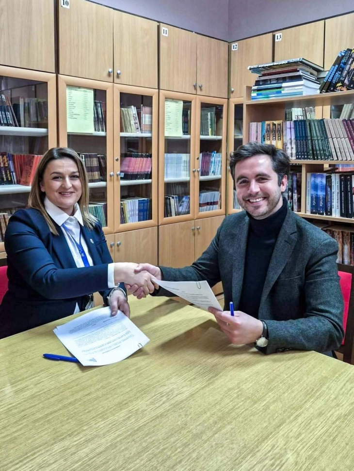 Потпишан меморандум за соработка меѓу СОУ „Ѓорче Петров“ и Францускиот институт во Скопје