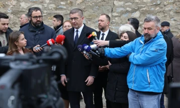 Мицкоски: Културата е наш приоритет, оваа година имаме зголемен буџет за половина милијарда денари