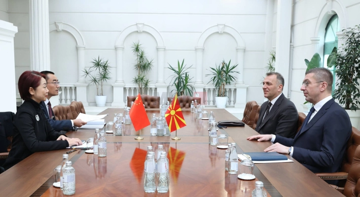 Takim Mickoski-Sjaojan: Marrëdhëniet midis dy vendeve tona bazohen në respekt, mirëkuptim dhe bashkëpunim të ndërsjellë