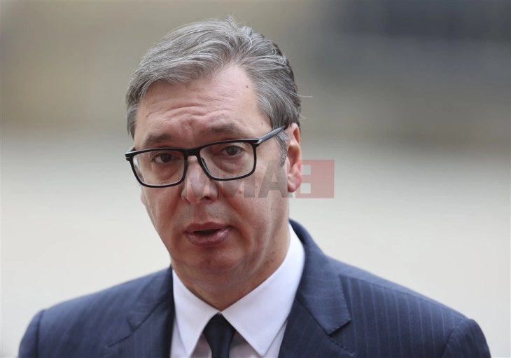 Вучиќ: Додека јас сум претседател, Србија ќе биде на европскиот пат