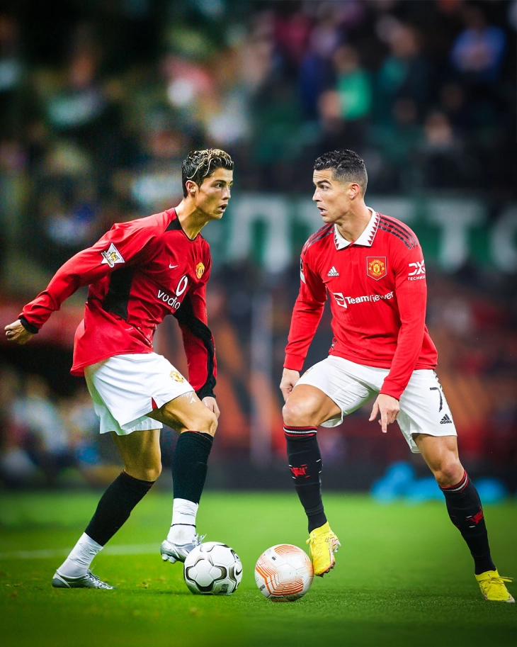 Кристијано Роналдо наполни 41 година, Манчестер јунајтед му го честита роденденот