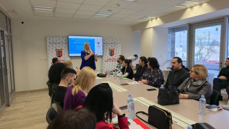 Обука за зајакнување на капацитетите на градинките и основните училишта во општина Ѓорче Петров