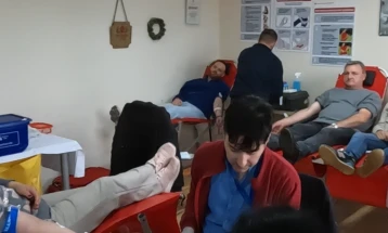 Успешна крводарителска акција во Делчево со 87 единици крв