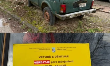 Општина Дебар ќе отстранува возила во неисправна состојба од јавни површини