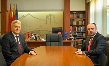 Средба Ѓорѓиевски - Иванов: Во фокусот Форумот за културна дипломатија „Форум Скопје“