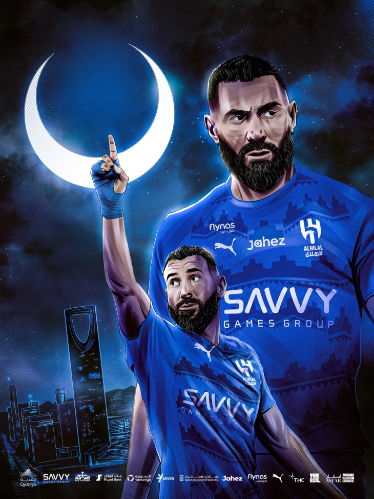 Benzema debutoi me het- trik te klubi i ri saudit