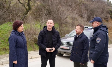 Акција на општините Кисела Вода и Сопиште за чистење на Теферич