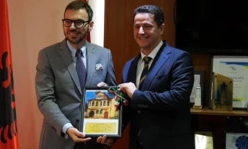 Ambasadori i Italisë, Paolo Palminteri për vizitë në Gostivar