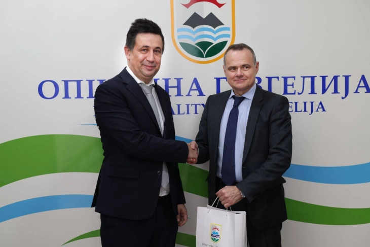 Францускиот амбасадор Ле Риголер во посета на Гевгелија