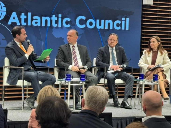 Gashi takes part in Washington panel on regional integration; country highlighted as factor of stability