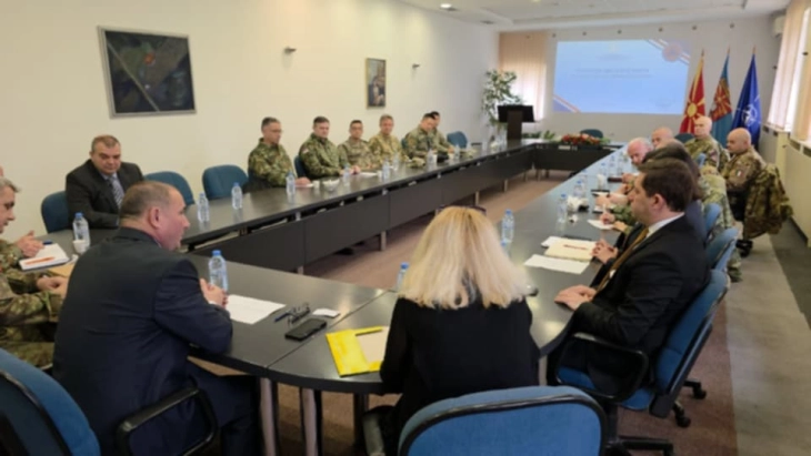 DMSH: Takim pune i drejtorit Angellov me përfaqësuesit e Asociacionit të atasheve ushtarakë