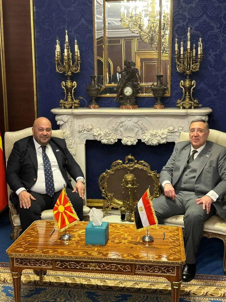 Претседателот на Уставиот суд Костадиновски потпиша Протокол за соработка со Врховниот уставен суд на Египет