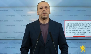 Петрушевски: Заев и Филипче вмешани и во последниот случај со заплена на марихуана, дали Заев се интересирал во државни институции и за запленетата марихуана во Србија