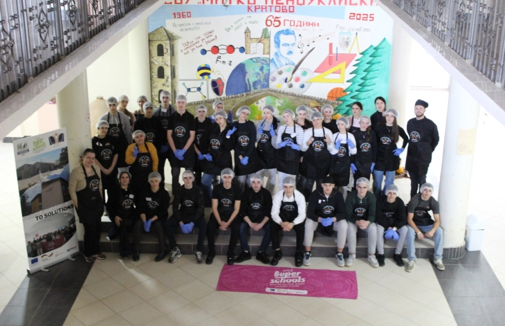 Средношколци од Кратово преку регионален проект градат мир и културна размена со врсници од Црна Гора