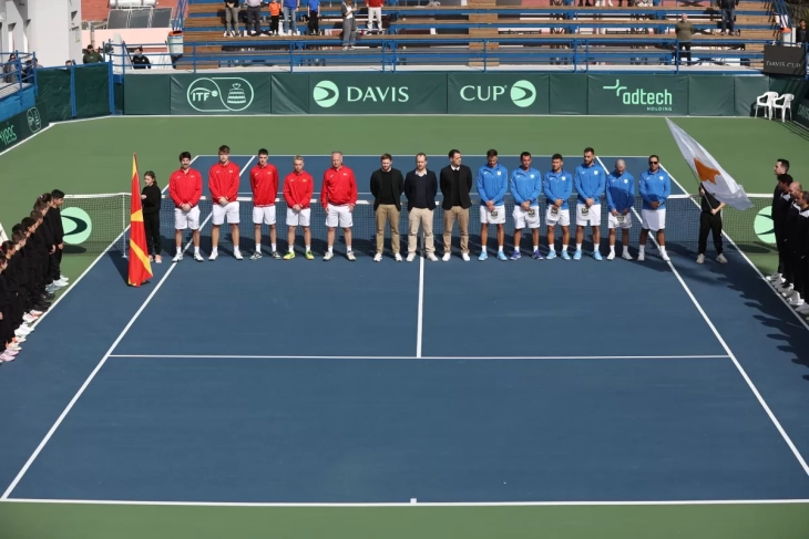 Убедлив пораз за македонските тенисери на гостувањето во Никозија