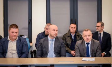 Заменик министерот Исени и францускиот амбасадор Де Риголер на отворањето обука за борба против подведување и трговија со луѓе