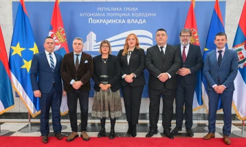 Во Нови Сад средба на претседателката на Македонскиот национален совет во Србија и претседателката на покраинската Влада, Маја Гојковиќ