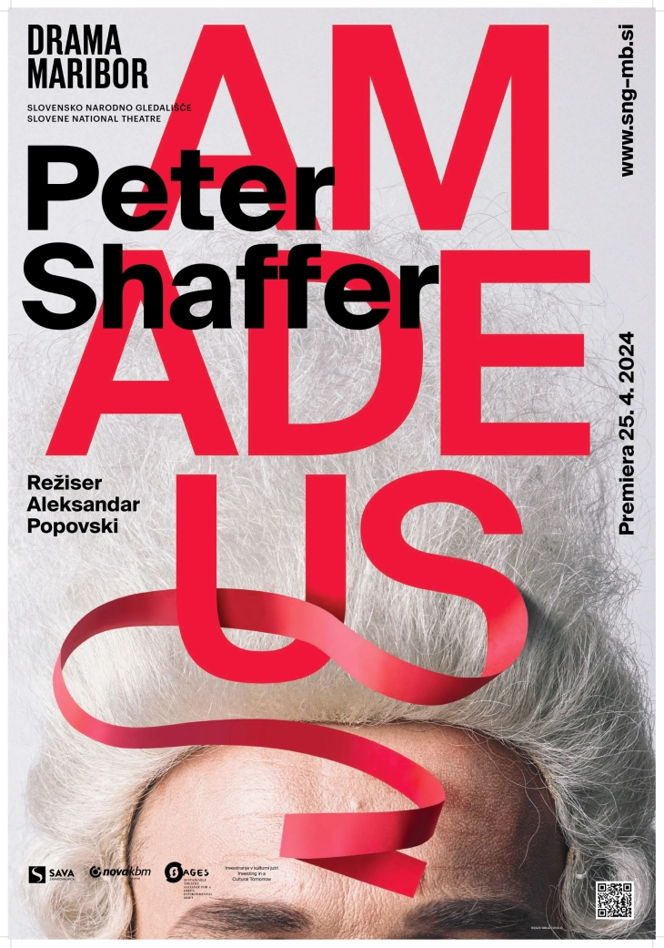 СНГ Марибор со претставата „Амадеус“ во режија на Александар Поповски на 1 април гостува во МНТ