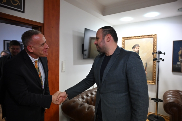 Средба Ѓорѓиевски - Андерсон: Унапредување на соработката помеѓу Град Скопје и ОБСЕ, со акцент на Локалните совети за превенција