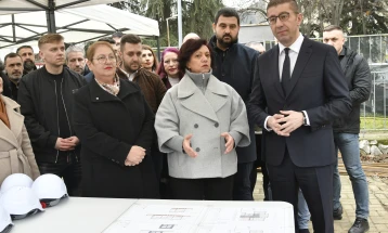 Mickoski nga Kisella Voda: Zgjerohet SHFK “Nevena Georgieva – Dunja”, po i përmbushim premtimet e dhëna para qytetarëve