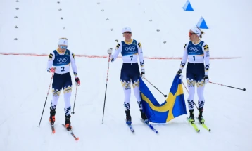 ЗОИ 2026: Тројна победа за Шведска во крос-кантри спринтот за жени