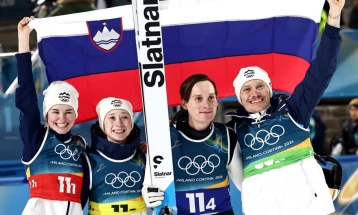 ЗОИ 2026: Злато за Словенија во скокови во тимска конкуренција