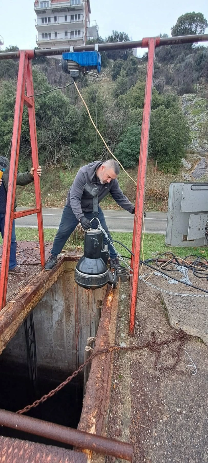 Нова пумпа за прочистување на Дојранското Езеро