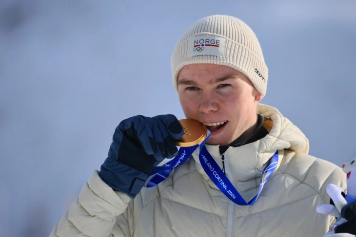 ЗОИ2026: Норвежанецот Офтебро го освои златото во нордиска комбинација