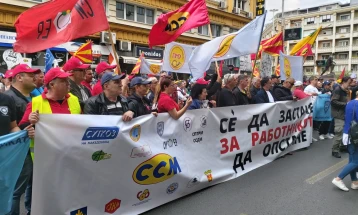 ССМ напладне ќе ги блокира работодавачите, бара зголемување на платите