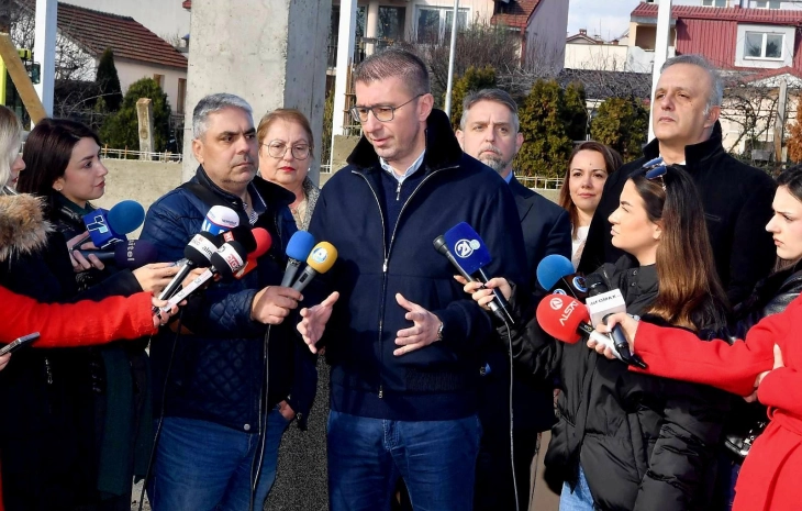 Мицкоски: Протестите на ССМ имаат политичка заднина, Трендафилов е прокси на опозицијата