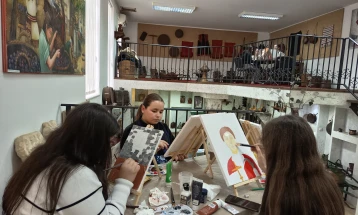 Инклузивна ликовна работилница во Куќа на мирис и вкус во Кавадарци 