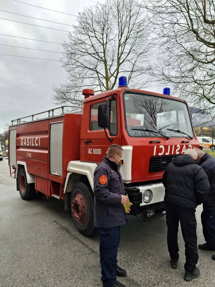 Берово доби специјално противпожарно возило преку донација од Словенија
