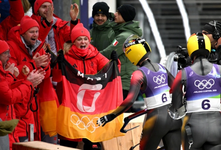 ЗОИ2026: Германската мешана штафета во санкање го освои златото