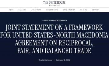 Mickoski: Deepening strategic partnership with U.S., strong support and new economic opportunities for Macedonia