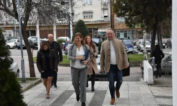 Делегација од Амбасадата на Грција во официјална посета на Кочани