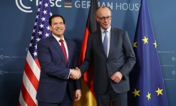 Рубио и Мерц разговараа за глобалните предизвици, војната во Украина и зајакнување на партнерството меѓу САД и Европа