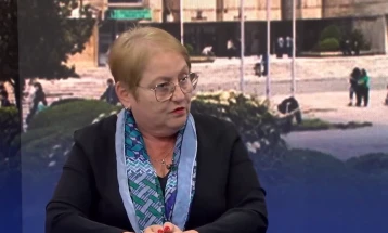 Јаневска на одбележување на Св. Трифун на Факултетот за земјоделски науки и храна