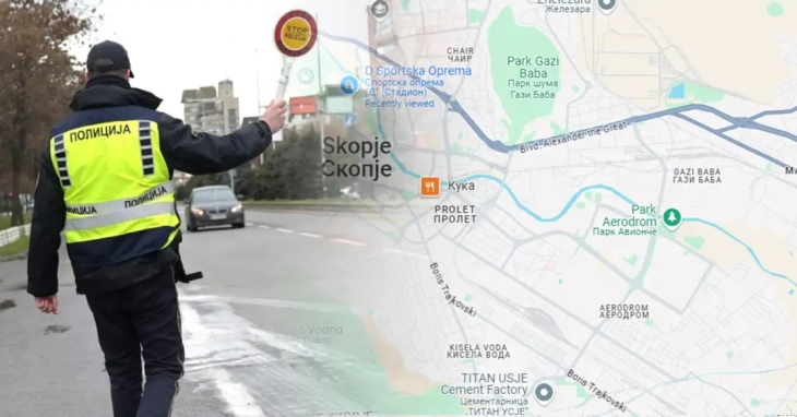 Regjim i posaçëm i trafikut në Shkup për shkak të Ditës së përshpirtshme