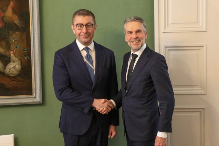 Takim Mickoski - Shof në Munih: Morëm porosi të qartë se Maqedonia ka aleat të fuqishëm në Holandë për rrugën tonë eurointegruese, të bazuar në rezultate dhe reforma reale