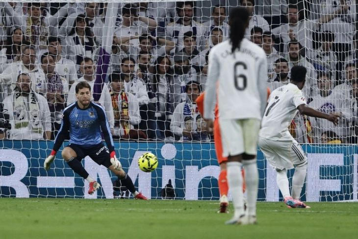 Реал сезонава заработи најмногу пенали во петте најсилни лиги во Европа