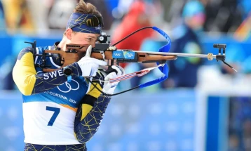 ЗОИ 2026: Шведскиот биатлонец Понсилуома ја освои титулата во потера